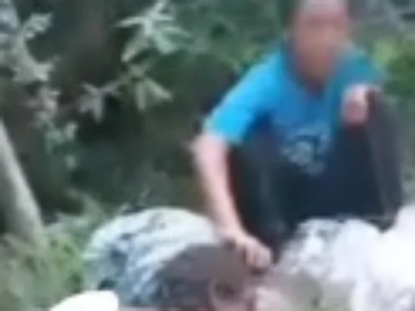 Tangkapan layar video peemuan mayat korban mutilasi Garut. (ist)