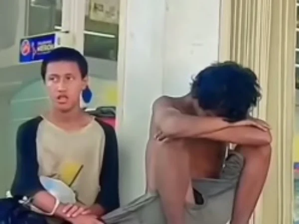 Tangkapan layar video pelaku dan korban mutilasi di Garut sebelum kejadian. (Instagram)