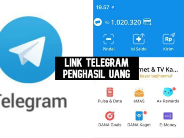 12 Grup Telegram Penghasil Uang Saldo DANA 2024