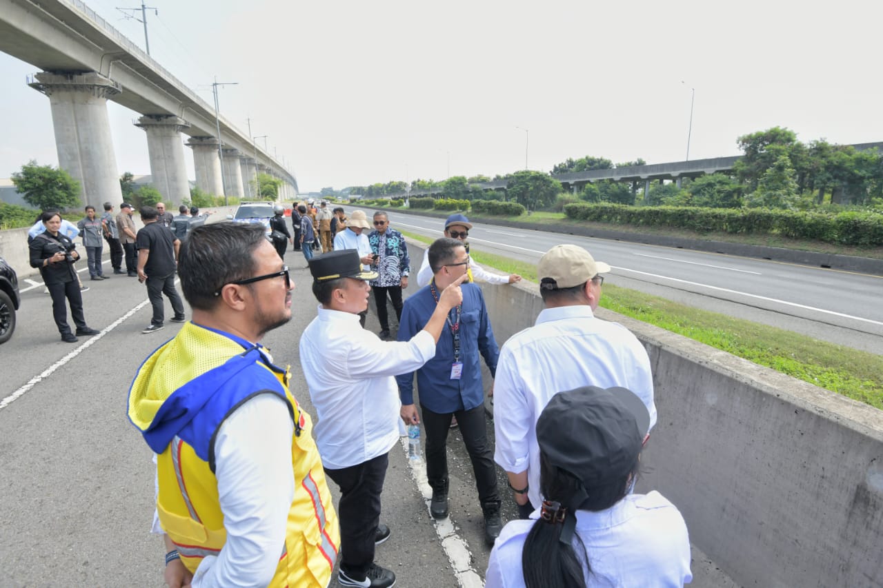 Pemdaprov Dorong Pembukaan Kembali Exit KM 149 dan GT KM 151 Tol Padaleunyi