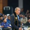 Ketua DPW Partai NasDem Jawa Barat (Jabar), Saan Mustopa saat berhasil meraih gelar Doktor di Universitas Padjadjaran (Unpad) di Graha Sanusi Kota Bandung, Jumat (26/7/2024).