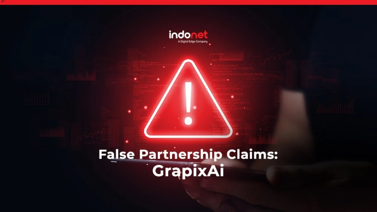 Klarifikasi dari Indonet terkait klaim kerjasama Aplikasi Grapix AI.