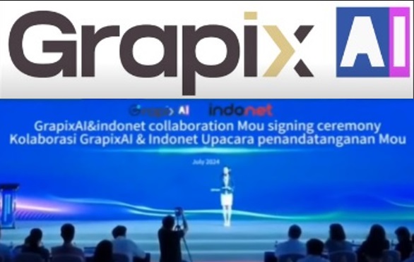Vdieo hoax Aplikasi Garpix Ai yang mengaku telah kerjasama dengan Indonet.