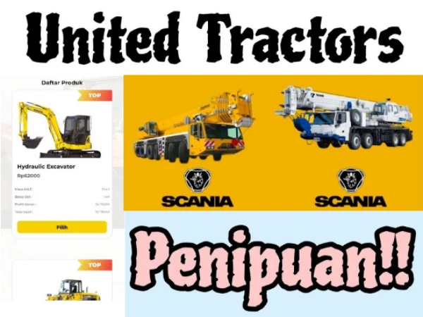 Apakah Aplikasi United Tractors itu Penipuan? Ini Faktanya