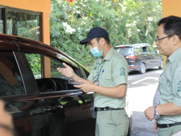 Pintu loket Taman Safari Bogor. (Humas TSI Bogor)