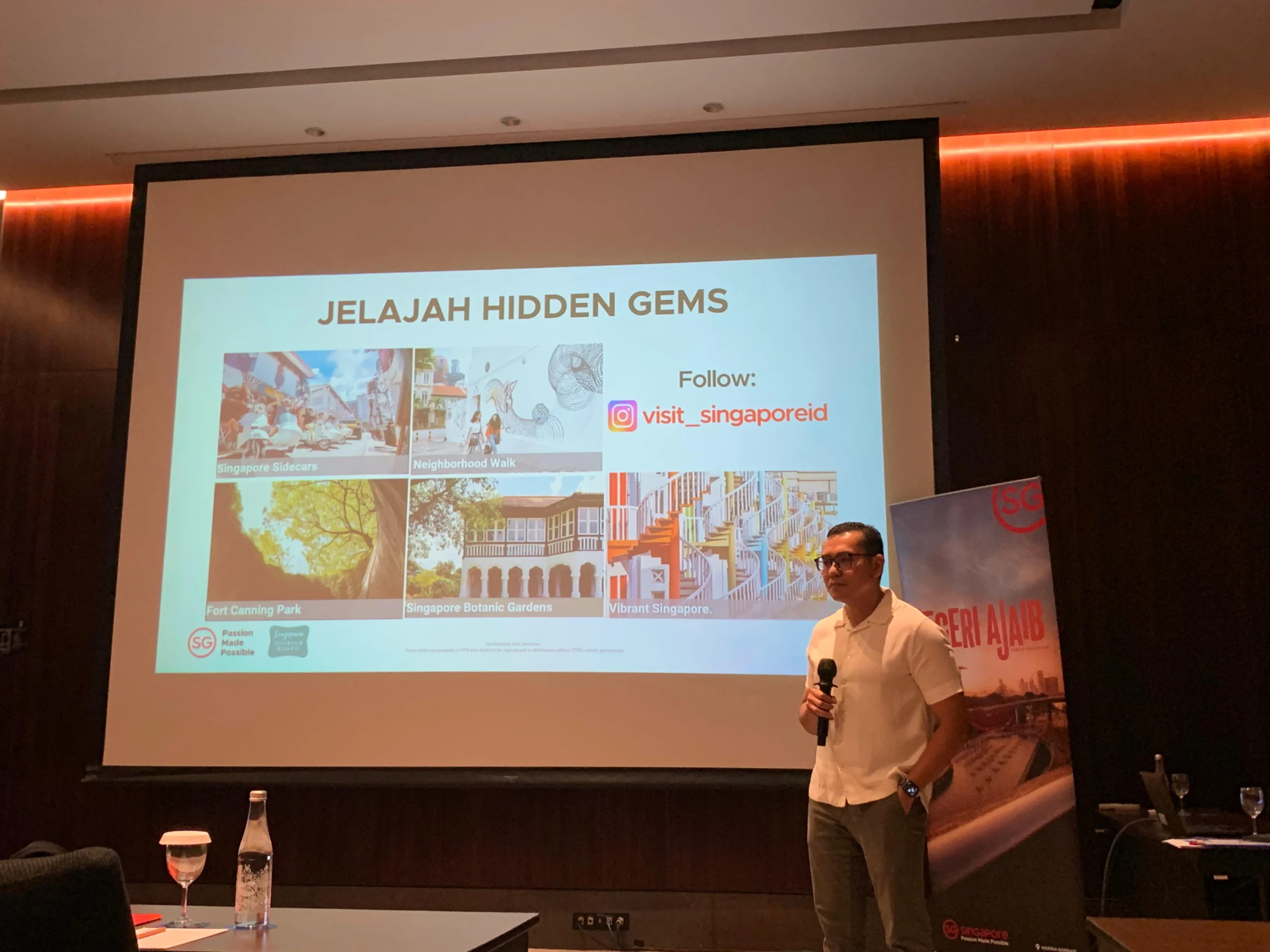 Area Director Singapore Tourism Board (STB) untuk Indonesia, Hafez Marican (Sadam Husen / JE)