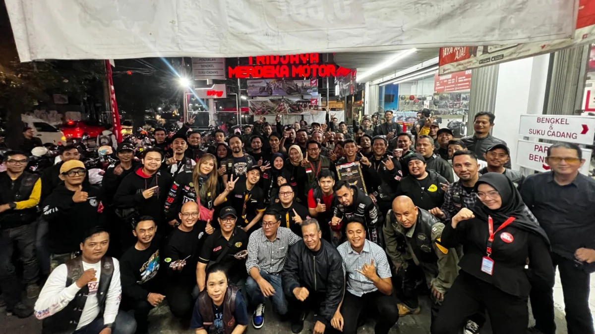 Ikatan Motor Honda Bandung (IMHB) mengadakan acara silaturahmi dalam kegiatan kopdar rutin/ Dok. PT Daya Adicipta Motora