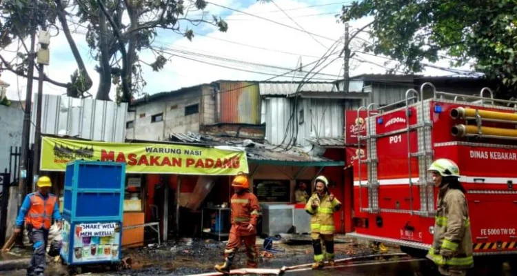 Ilustrasi kebakaran di Kota Bandung (Dok Jabar Ekspres)