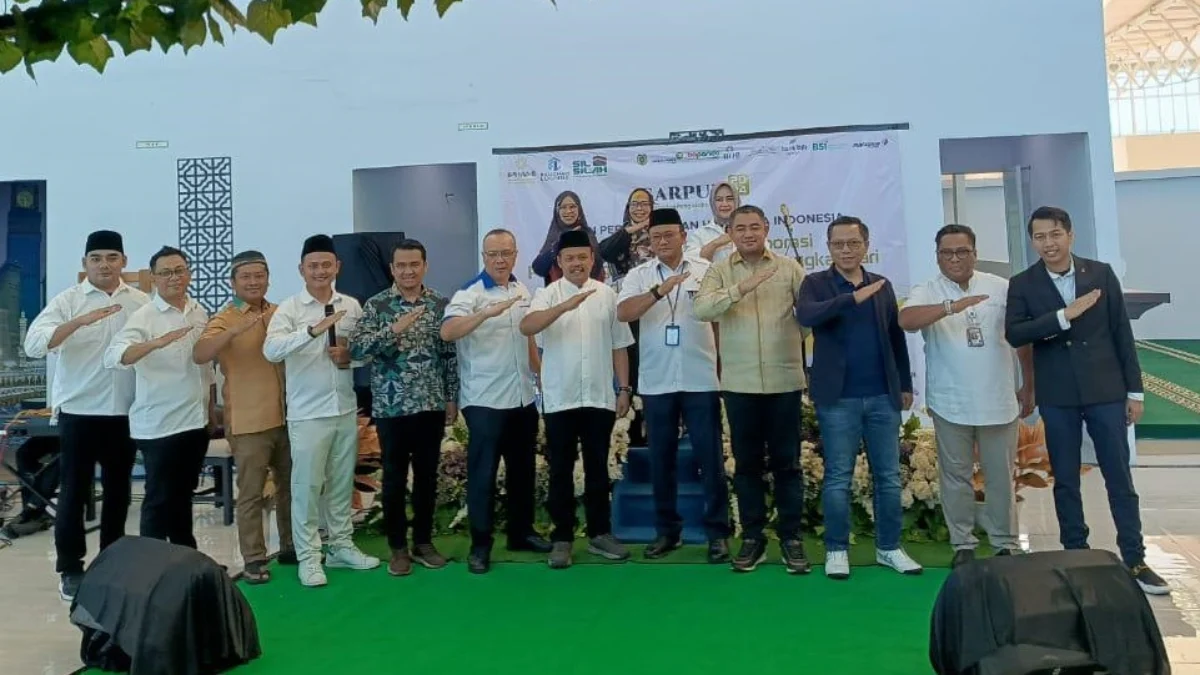 Ikatan persaudaraan haji muda Indonesia menggelar Gathering pengusaha umrah dan haji di BIJB atau Bandara Kertajati, Majalengka.