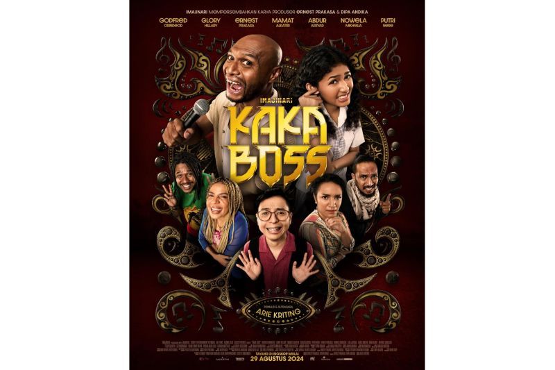 Siap Tayang Bulan Depan, Film Komedi " Kaka Boss" Rilis Poster Resminya