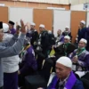 Ratusan jemaah haji kloter 20 asal Kota Bogor tiba di Tanah Air. (Yudha Prananda / Istimewa)