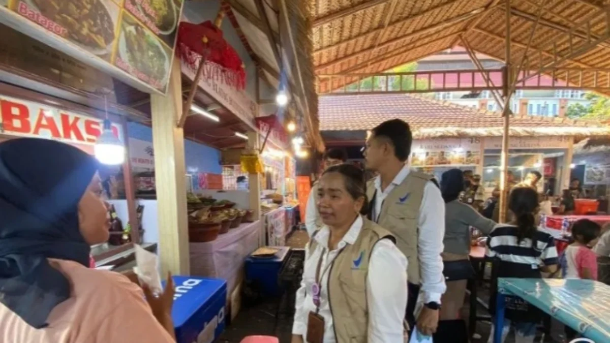 BBPOM di Denpasar saat melakukan sidak ke UMKM kuliner Pesta Kesenian Bali. Foto/ANTARA