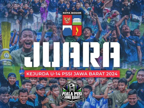 U-14 Kota Bogor Juara Kejurda PSSI Jabar