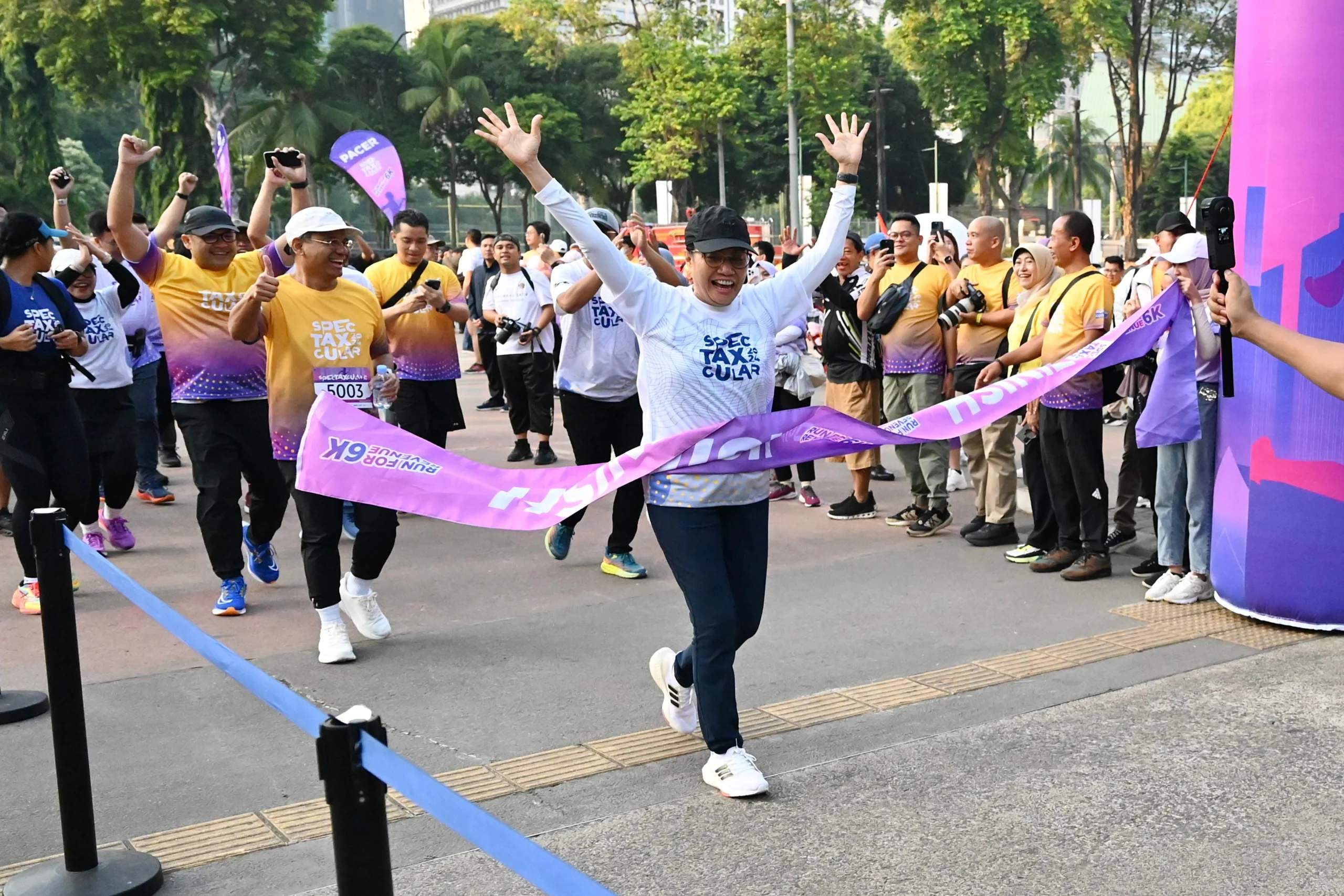 Spectaxcular tahun 2024 dengan tema run for revenue/ Dok. Direktorat Jenderal Pajak