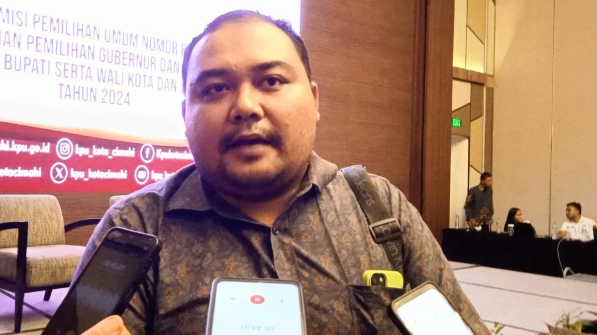 Ketua Komisi Pemilihan Umum (KPU) Kota Cimahi, Anzhar Ishak Afryand. (Jabar Ekspres)