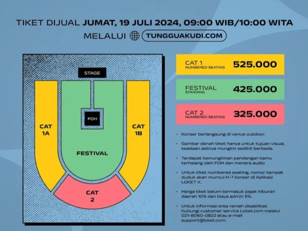 Ada Tiket Tambahan! Ini Jadwal Penjualan Tiket Konser Sheila on 7 “TUNGGU AKU DI” Samarinda (@antara.suara)