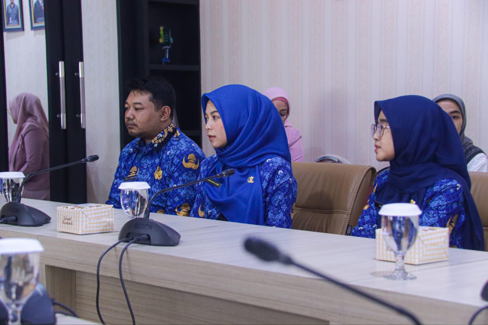 Tiga orang PPPK di lingkungan Pemkot Bogor ini menerima SK pengangkatan. (Yudha Prananda / Jabar Ekspres)