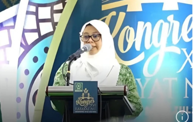 Ketua Umum PP Fatayat NU Margareth Aliyatul Maimunah. (Foto/ANTARA)