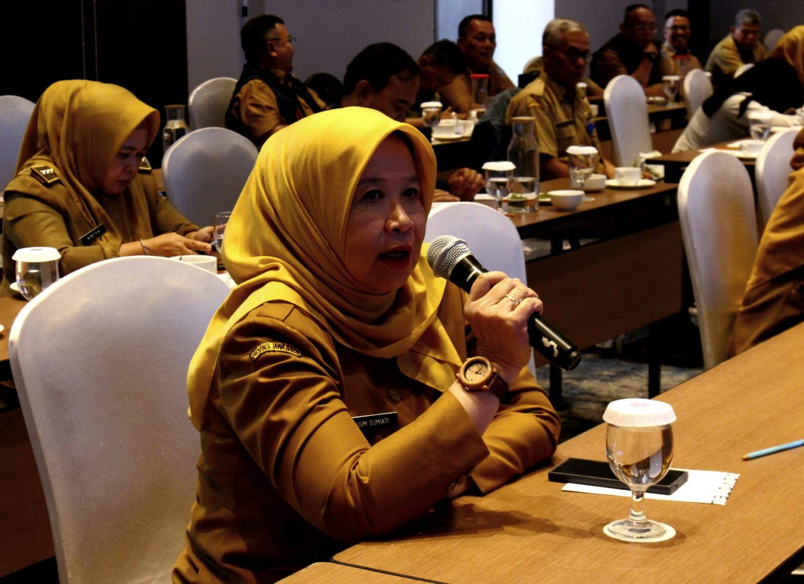 Ilustrasi Perwakilan ASN Pemkot Bandung saat pertemuan dengan Bawaslu Kota Bandung.