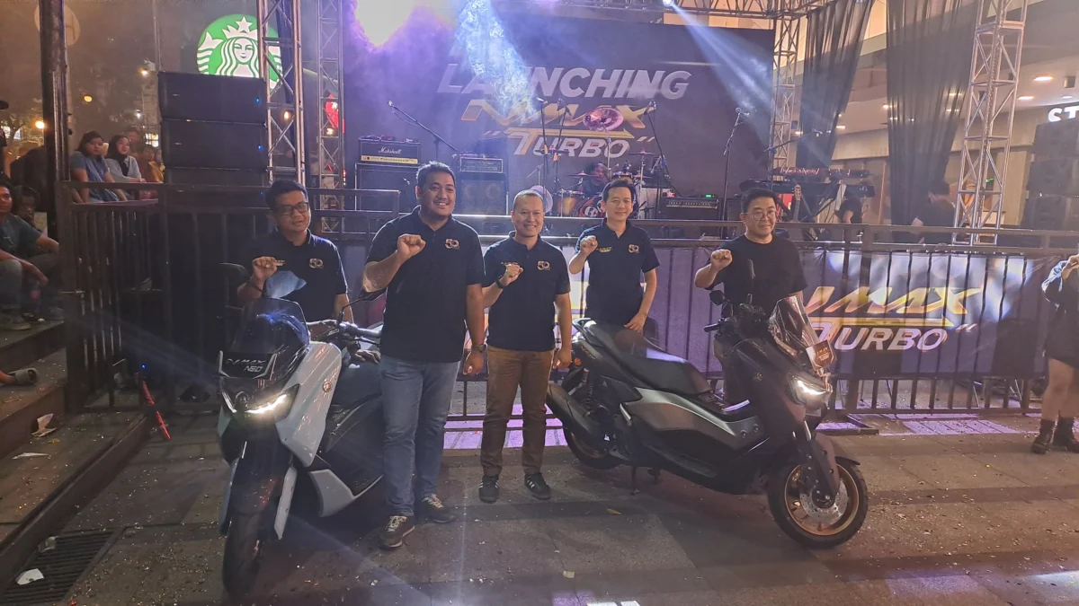 Kemeriahan Launching NMAX “TURBO” di Pusat Kota Bandung