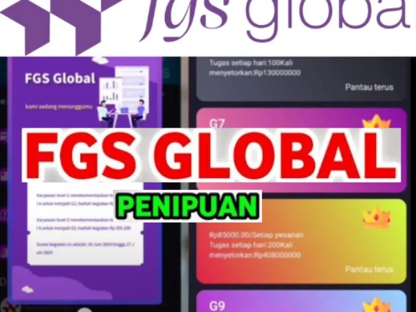 Apakah Aplikasi FGS Global Ini Money Game atau Skema Ponzi? Cek Faktanya