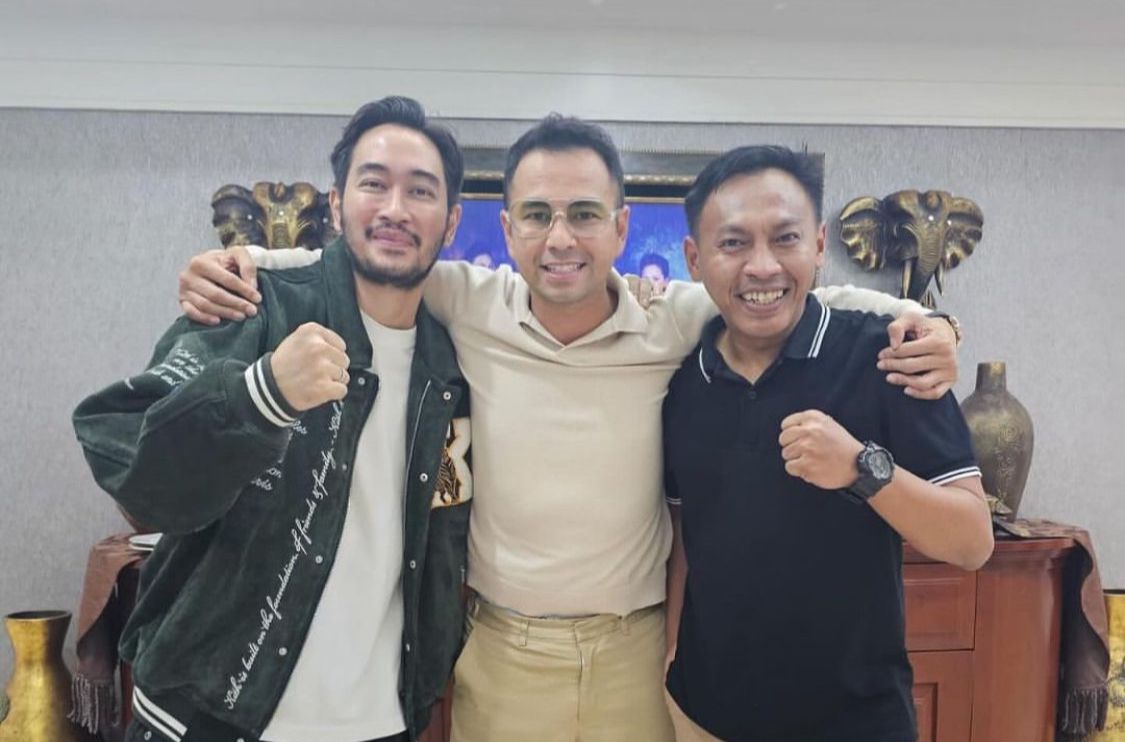 Jeje Ritchie Ismail dari PAN, dan Tb Ardi dari Gerindra, keduanya ditunjuk DPP partai sebagai calon Bupati Bandung Barat. Dok instagram (raffinagita1717)