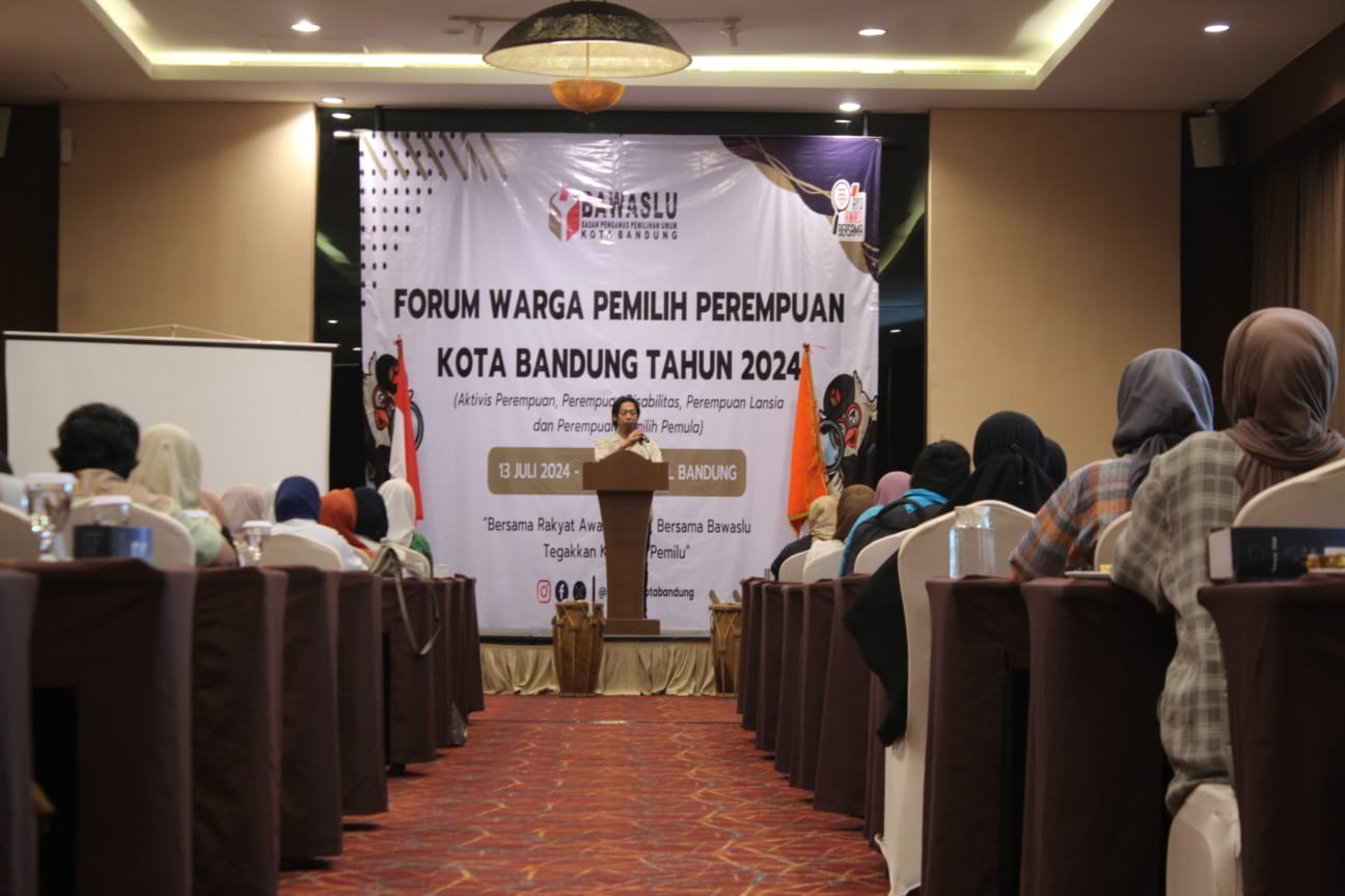 Kordiv Pencegahan, Parmas dan Humas Bawaslu Kota Bandung Bayu Muhammad.