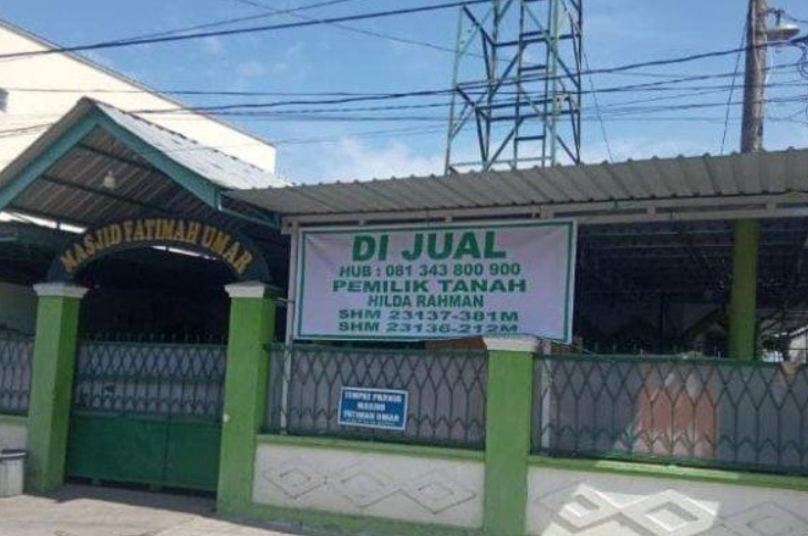 Viral Masjid Fatimah Umar di Makassar Dijual Rp 2,5 Miliar Oleh Pemilik