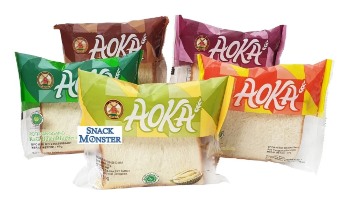 Varian Rasa Roti Aoka yang Kini Viral Diduga Pakai Bahan Pengawet Berbahaya