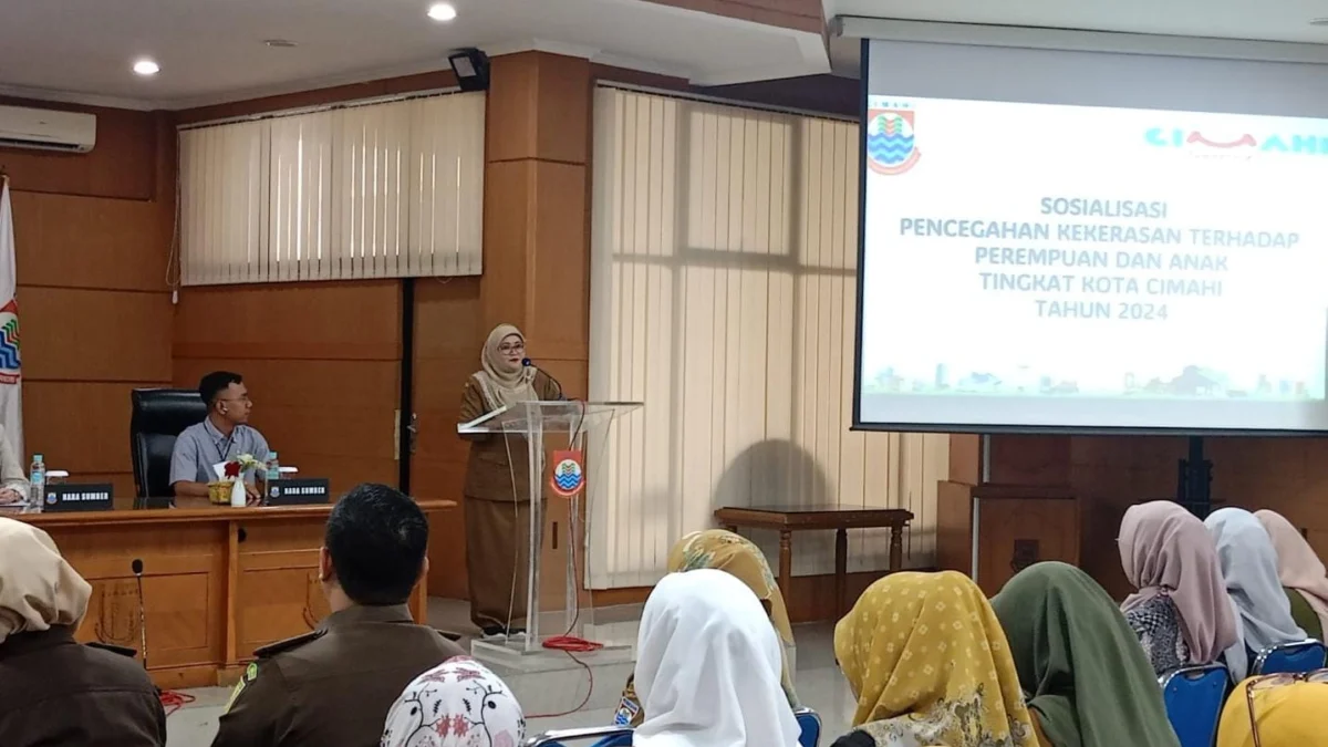 Doc. Kepala Dinas DP3AP2KB, Fitriani Manan Ungkapan 28 Kasus Kekerasan Terhadap Perempuan dan Anak di Kota Cimahi tahun 2024. (Foto: Mong/Jabar Ekspress)