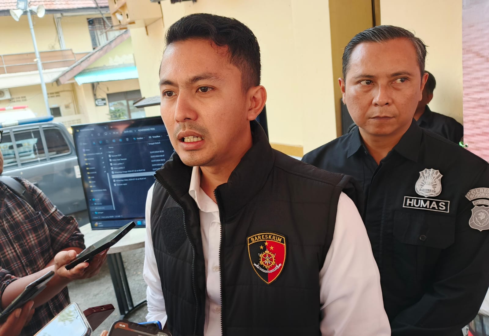 Kepala Satreskrim Polresta Bogor Kota, Kompol Luthfi Olot. (Yudha Prananda / Kabar Ekspres)
