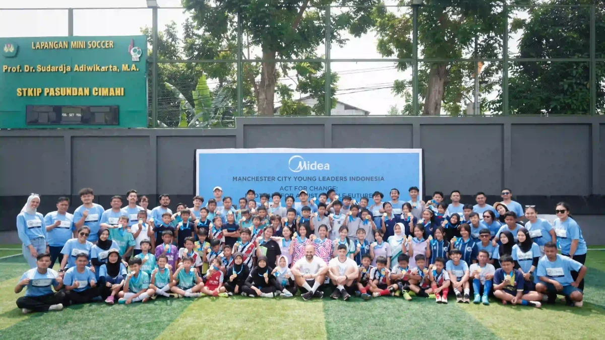Midea dan Manchester City Menyelenggarakan Fase Terbaru dari Inisiatif Komunitas Sepak Bola Global di Bandung, Indonesia