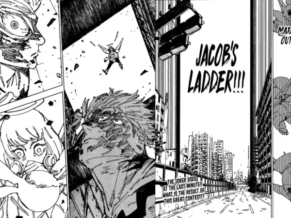Review Lengkapa Jujutsu Kaisen Chapter 263: Hana Kurusu Muncul dan Siap Melibas Sukuna dengan Maximum Output Jacob's Ladder!