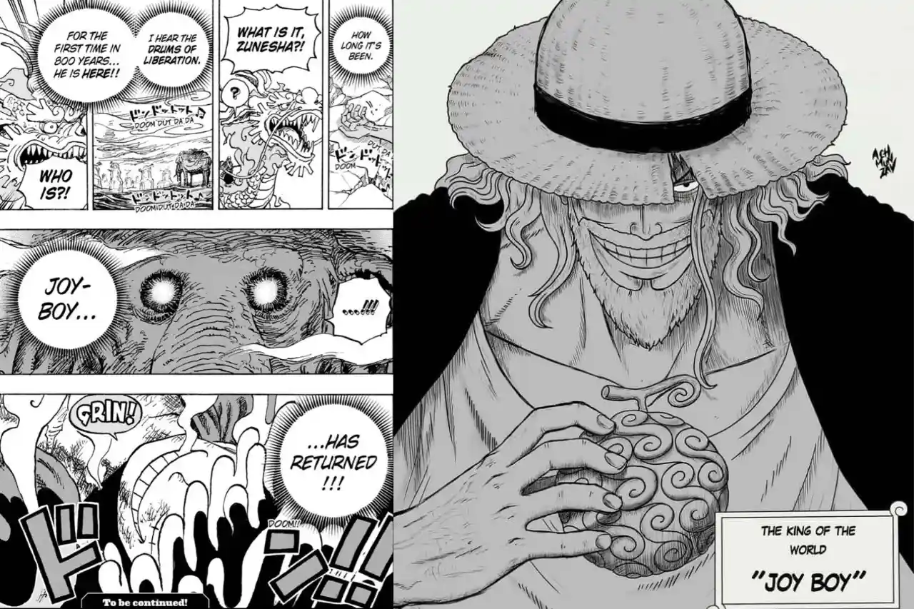 Spoiler Terbaru One Piece Chapter 1122: Sosok Asli Joy Boy Akhirnya Diperlihatkan!