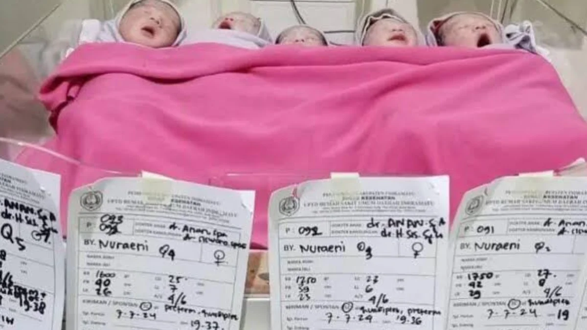 Viral Ibu di Indramayu Lahirkan Bayi Kembar 5