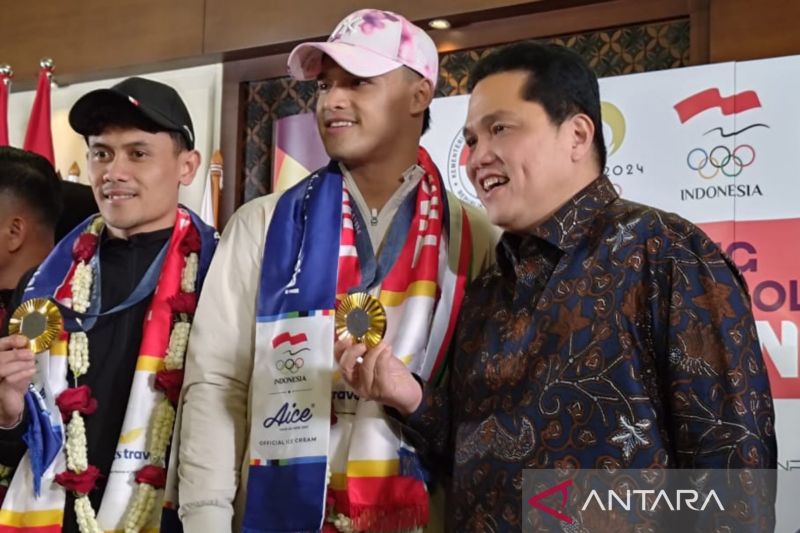 Tiga Atlet Indonesia Pulang Bawa Medali Olimpiade Paris 2024, Pemerintah Akan Beri Bonus Rp6 Miliar