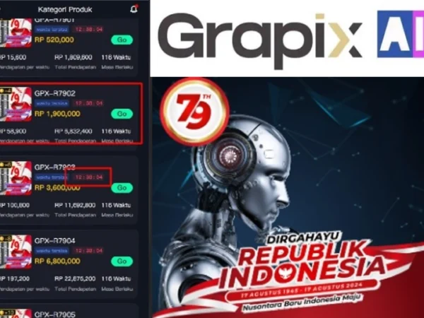 Produk Baru aplikasi Grapix AI