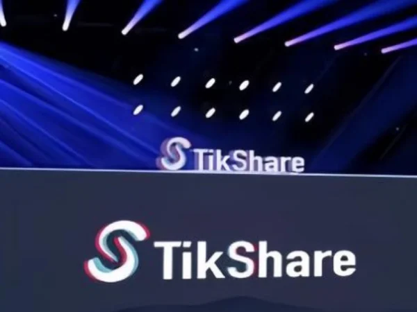 Aplikasi investasi TikShare yang baru saja rilis.