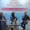 Konferensi pers dari KAZAMI yang akan menggelar Diary Muslimah Vol. 2, di Rooftop Front One Hotel Jalan Peta, Kota Bandung, pada Sabtu, 3 Agustus 2024.