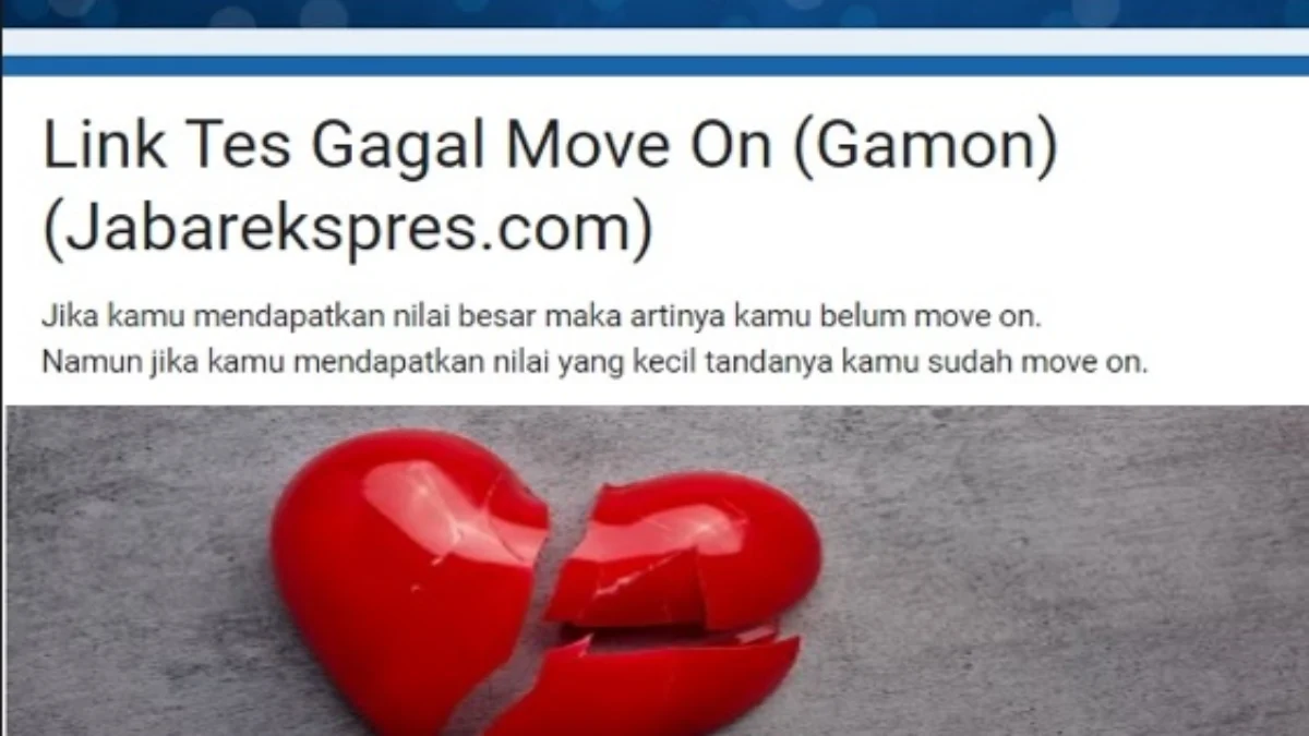 LInk tes Ujian GAMON terbaru dari Jabarekspres.