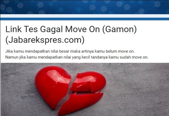 LInk tes Ujian GAMON terbaru dari Jabarekspres.