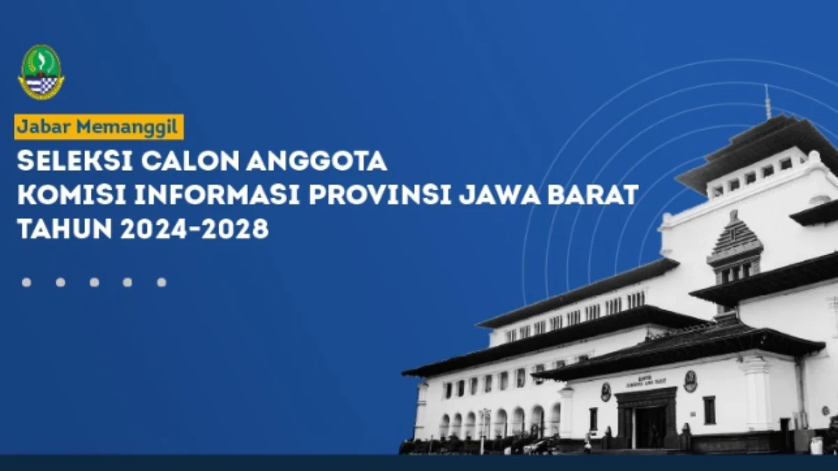 Pengumuman hasil tes Potensi Komisi Informasi Provinsi jawa Barat.