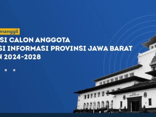 Pengumuman hasil tes Potensi Komisi Informasi Provinsi jawa Barat.