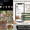 promo Catering di Instagram yang diduga menipu para korbannya.