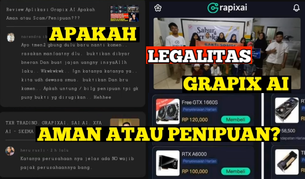 Mengungkap Fakta legalitas Aplikasi GrapixAi, Apakah Aman?