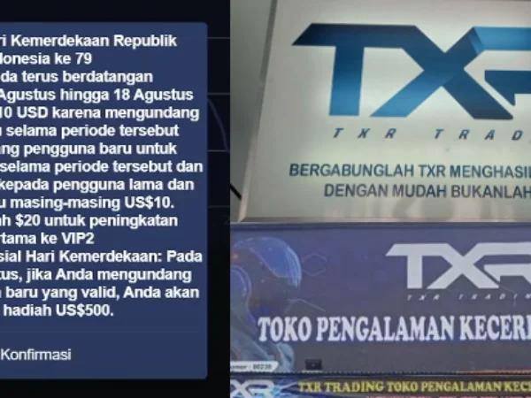 Waspada Inilah Fakta Terbaru Kapan Aplikasi TXR Trading Akan Scam?