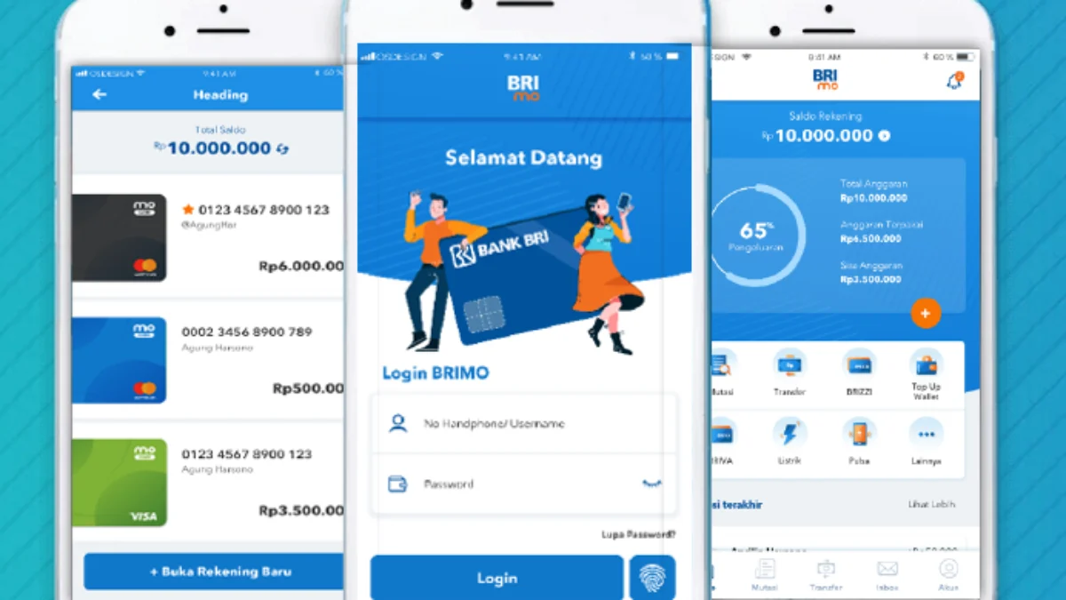 Ilustrasi Aplikasi BRImo Error tidak bisa top up/ Dok. bri.co.id