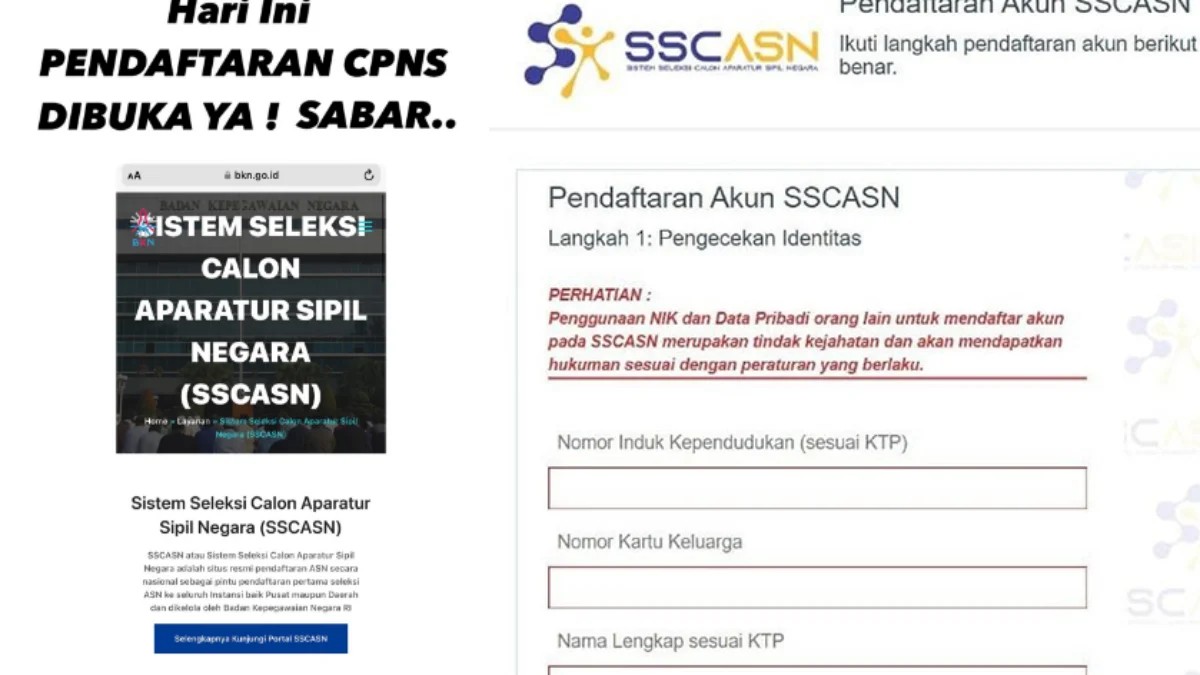 Bocoran Resmi dari BKN, Prediksi Jadwal Pendaftaran CPNS dan PPPK 2024, Cek Tanggalnya Segera!