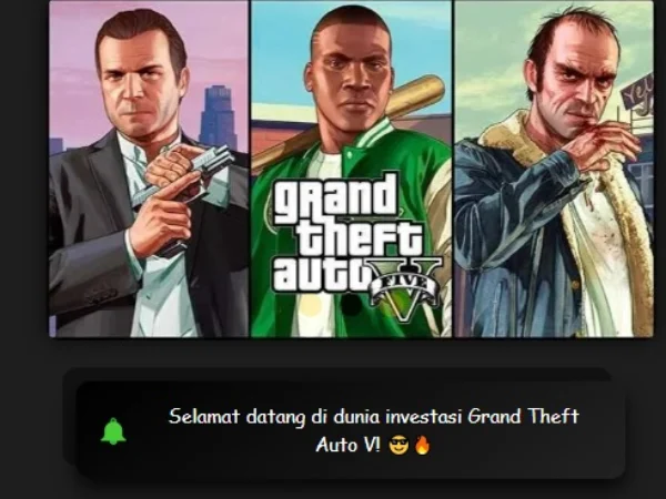 Aplikasi Investasi Game GTA V atau Grand Theft Auto volume V aman?