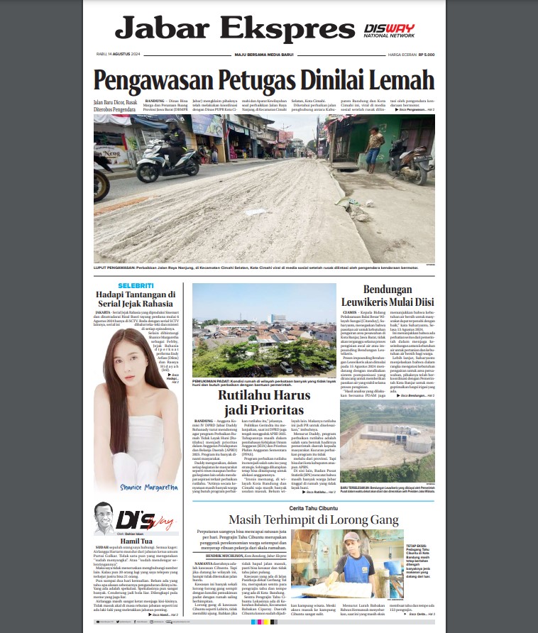 Epaper Jabar Ekspres 14 Agustus 2024